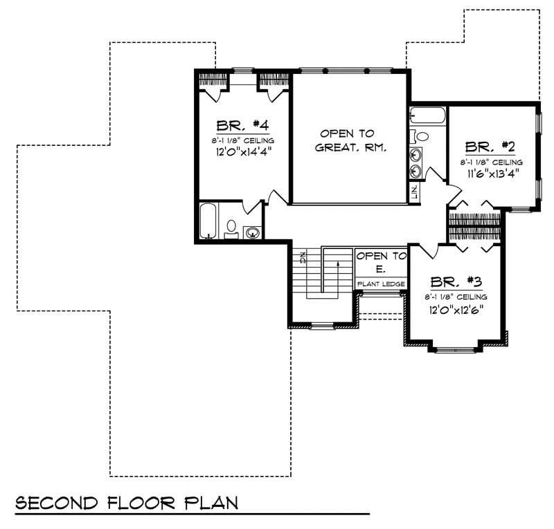 SECOND FLOOR PLAN