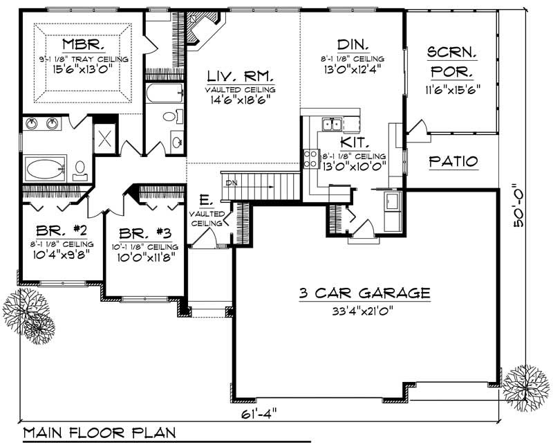 MAIN FLOOR PLAN