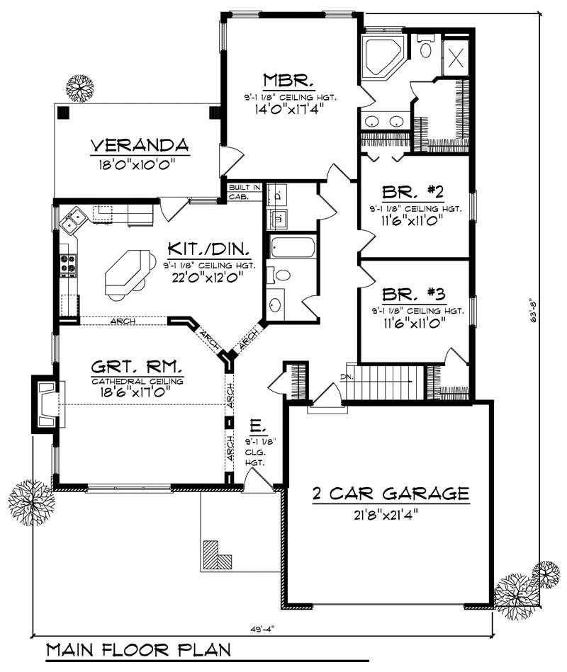MAIN FLOOR PLAN