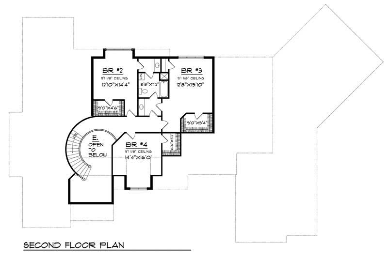 SECOND FLOOR PLAN