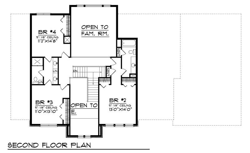 SECOND FLOOR PLAN