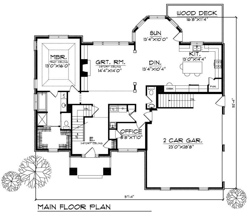MAIN FLOOR PLAN