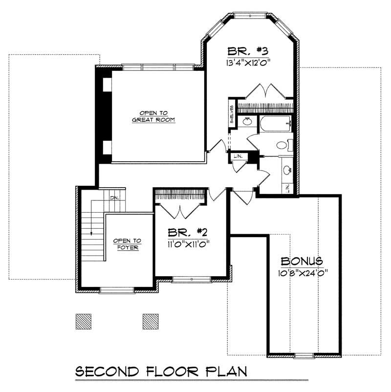 SECOND FLOOR PLAN