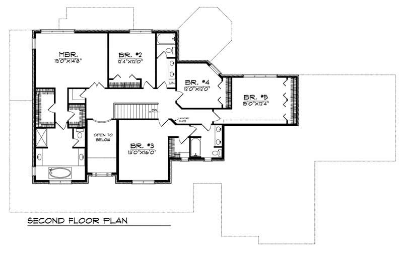 SECOND FLOOR PLAN