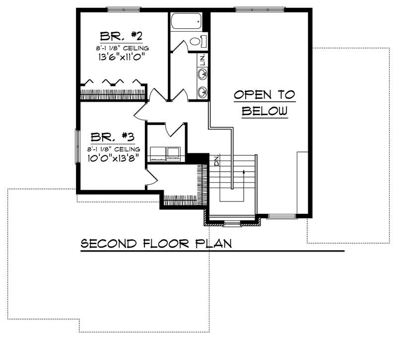 SECOND FLOOR PLAN