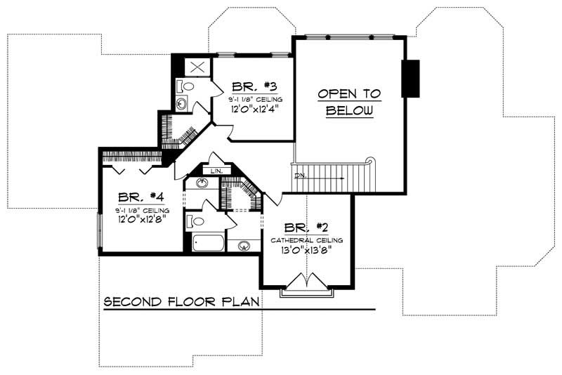 SECOND FLOOR PLAN