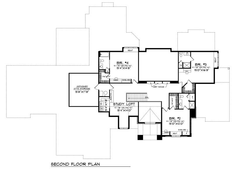 SECOND FLOOR PLAN