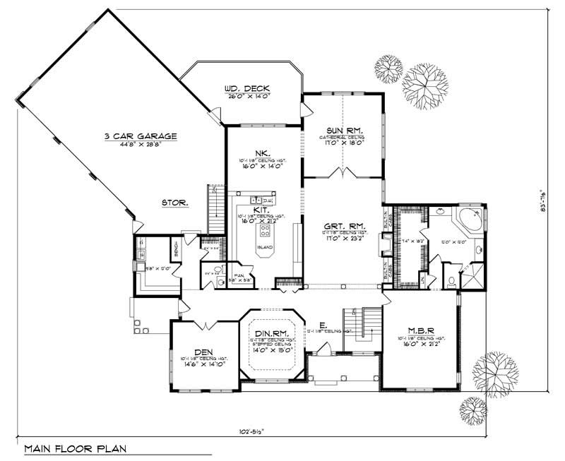 MAIN FLOOR PLAN