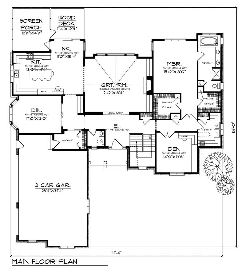 MAIN FLOOR PLAN
