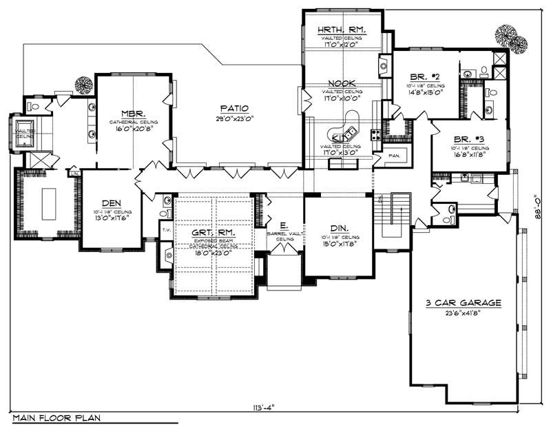 MAIN FLOOR PLAN