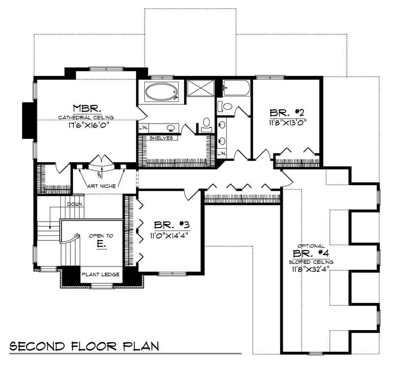 SECOND FLOOR PLAN