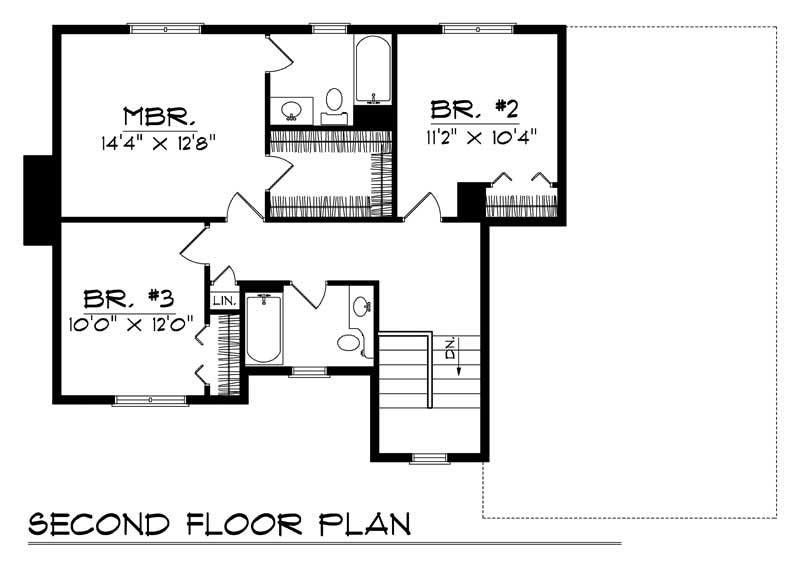 SECOND FLOOR PLAN