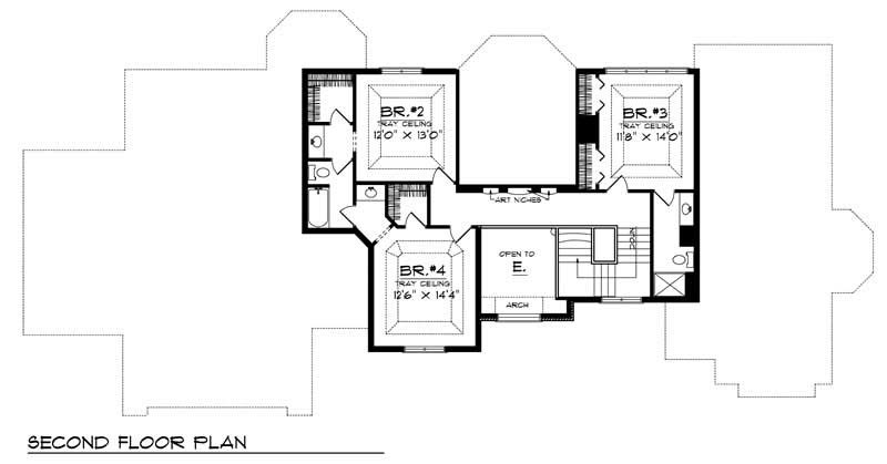 SECOND FLOOR PLAN