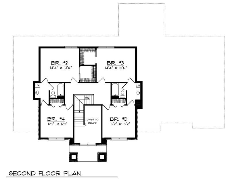 SECOND FLOOR PLAN