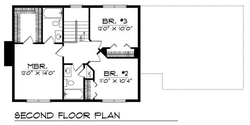 SECOND FLOOR PLAN