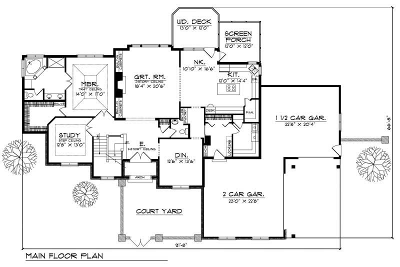 MAIN FLOOR PLAN
