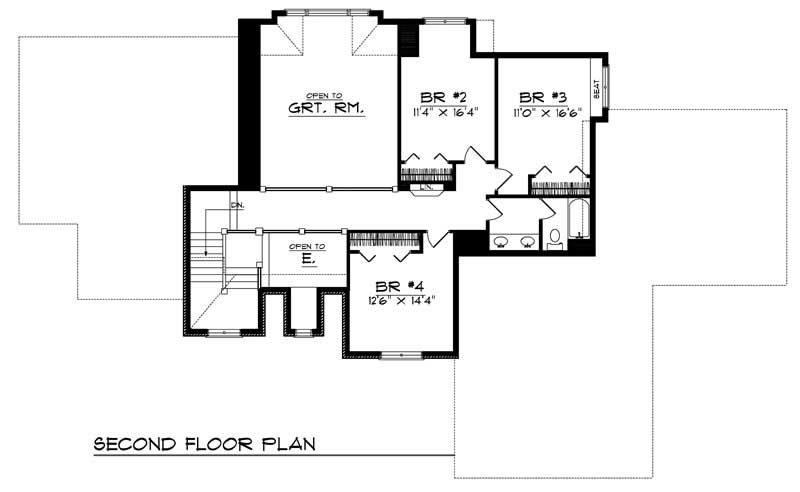 SECOND FLOOR PLAN