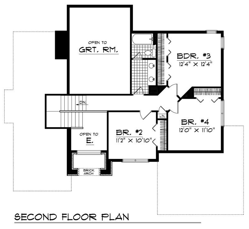 SECOND FLOOR PLAN