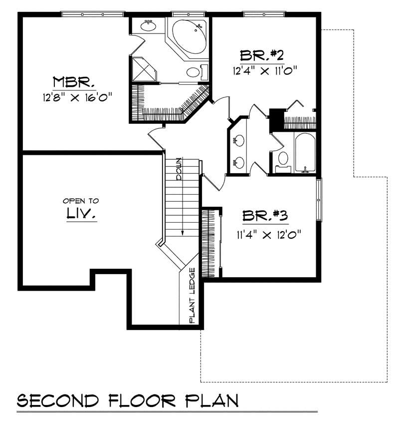 SECOND FLOOR PLAN