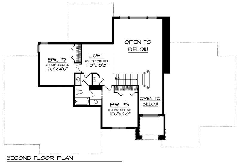 SECOND FLOOR PLAN