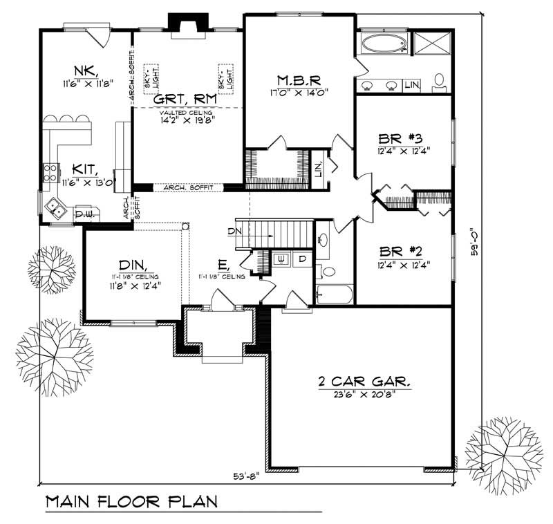 MAIN FLOOR PLAN