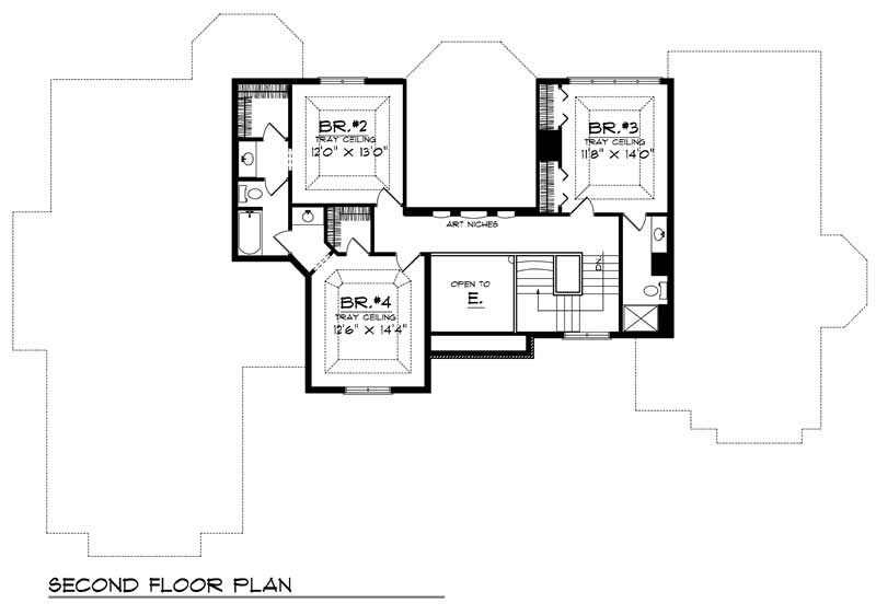 SECOND FLOOR PLAN