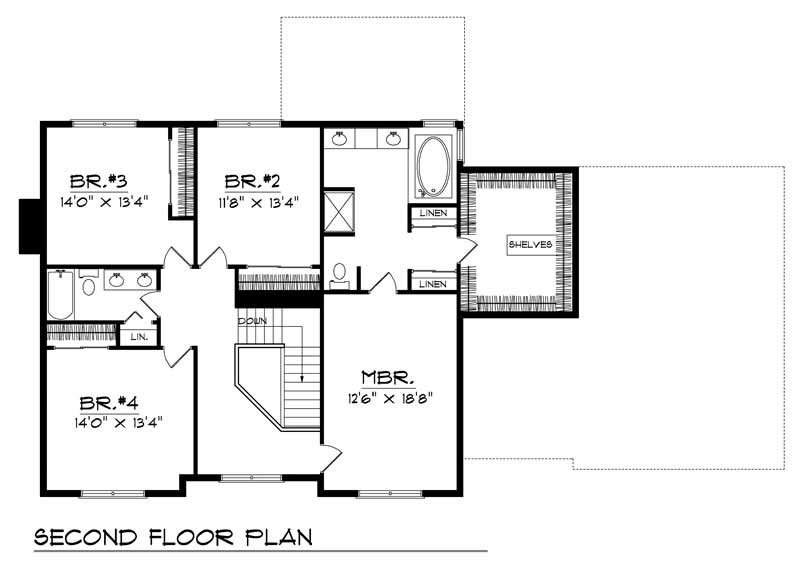 SECOND FLOOR PLAN