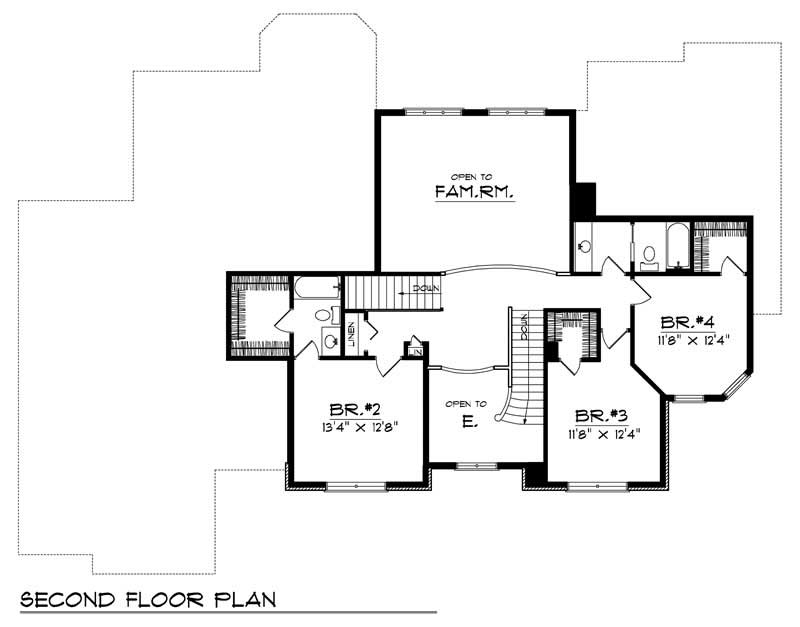 SECOND FLOOR PLAN