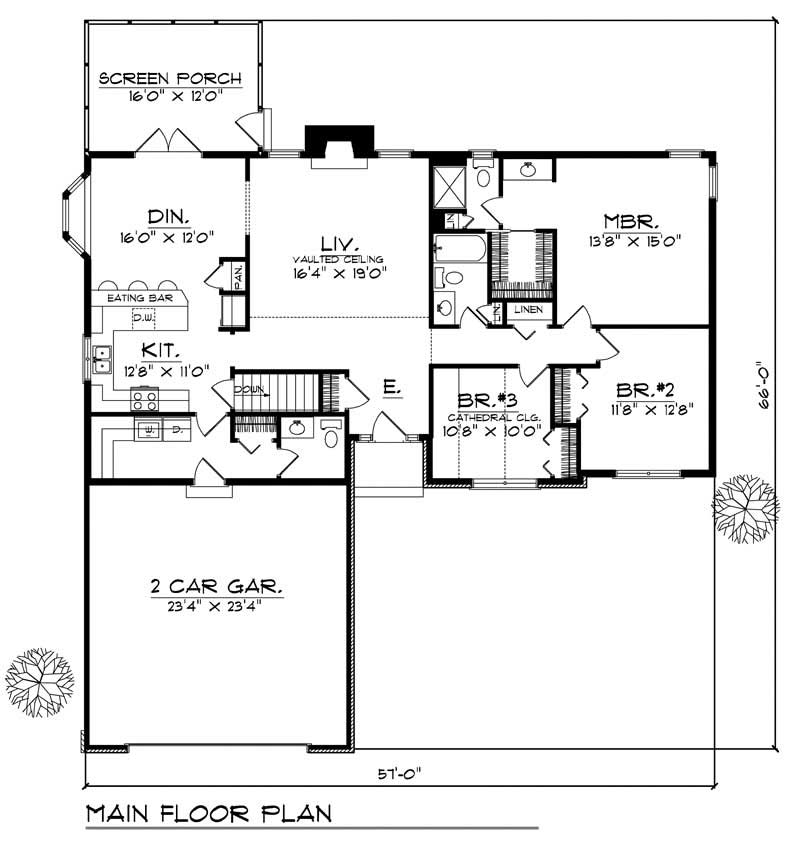 MAIN FLOOR PLAN