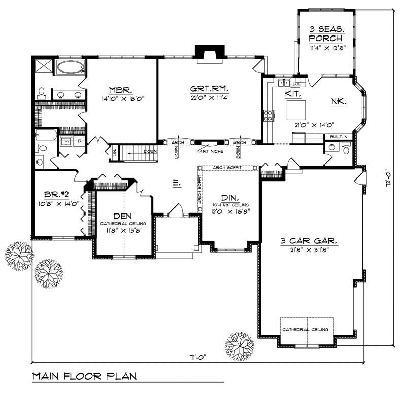 MAIN FLOOR PLAN