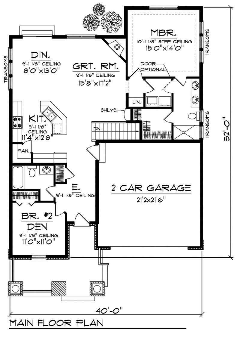 MAIN FLOOR PLAN
