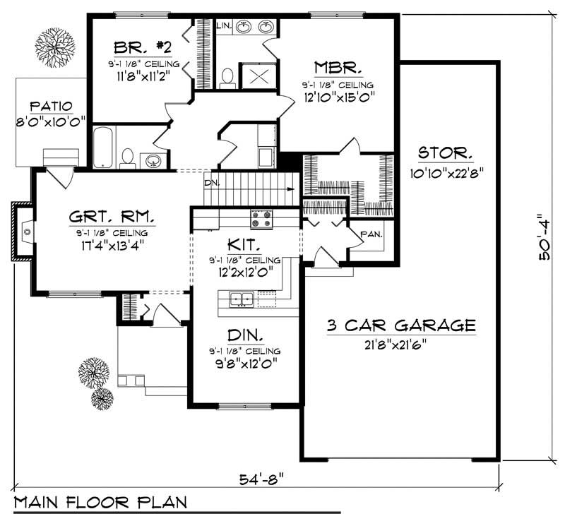 MAIN FLOOR PLAN