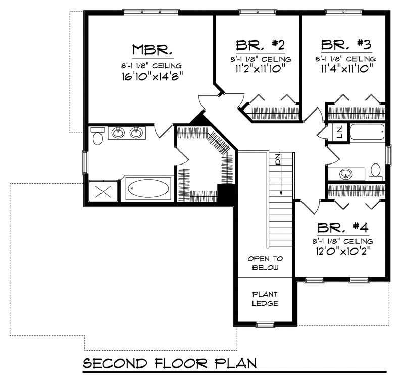 SECOND FLOOR PLAN