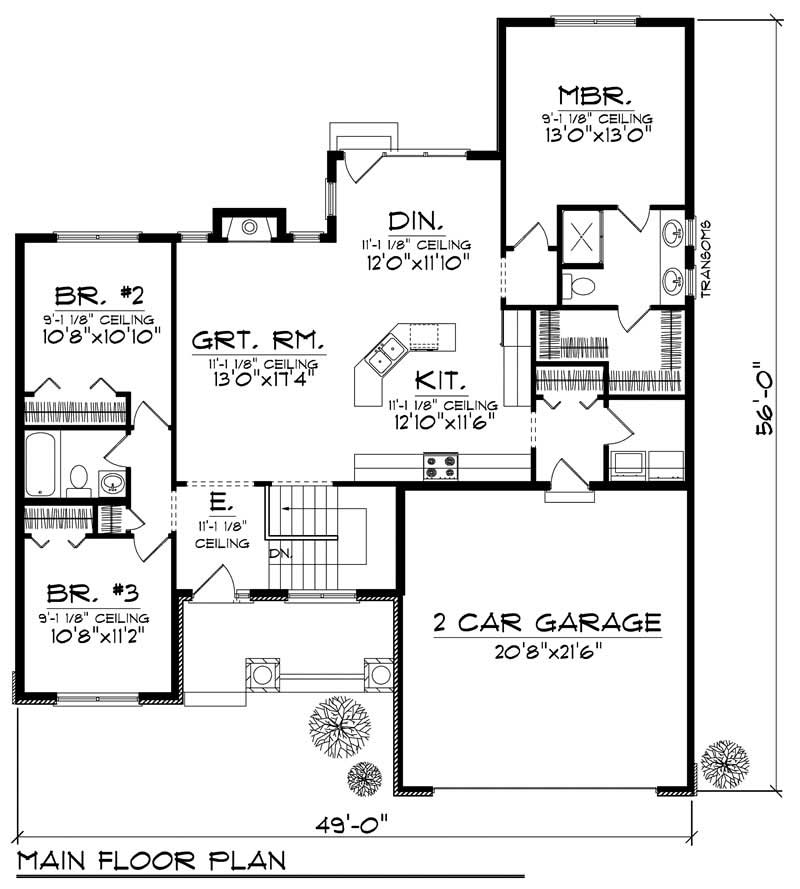 MAIN FLOOR PLAN