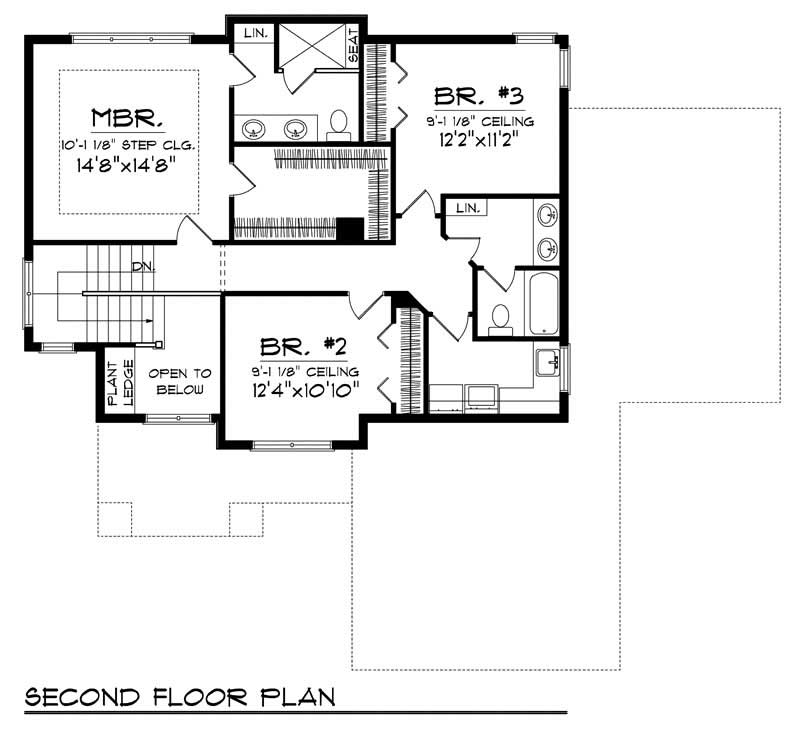SECOND FLOOR PLAN