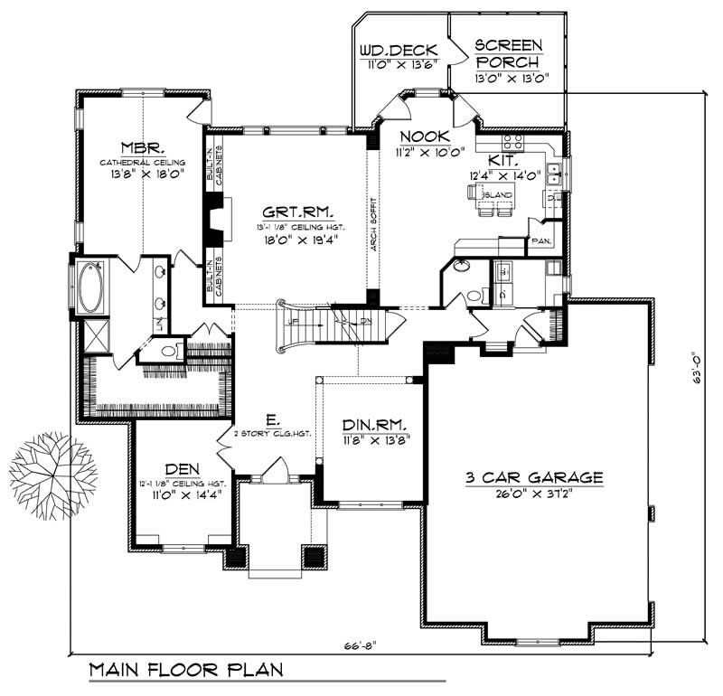 MAIN FLOOR PLAN