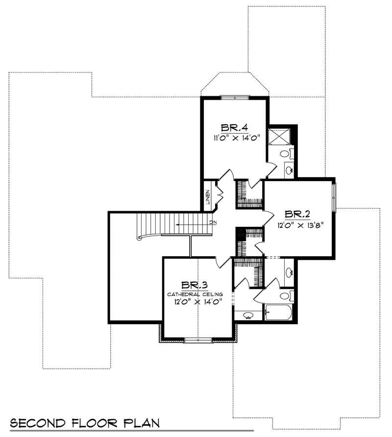 SECOND FLOOR PLAN