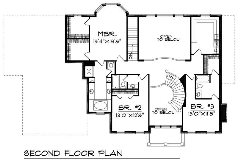 SECOND FLOOR PLAN