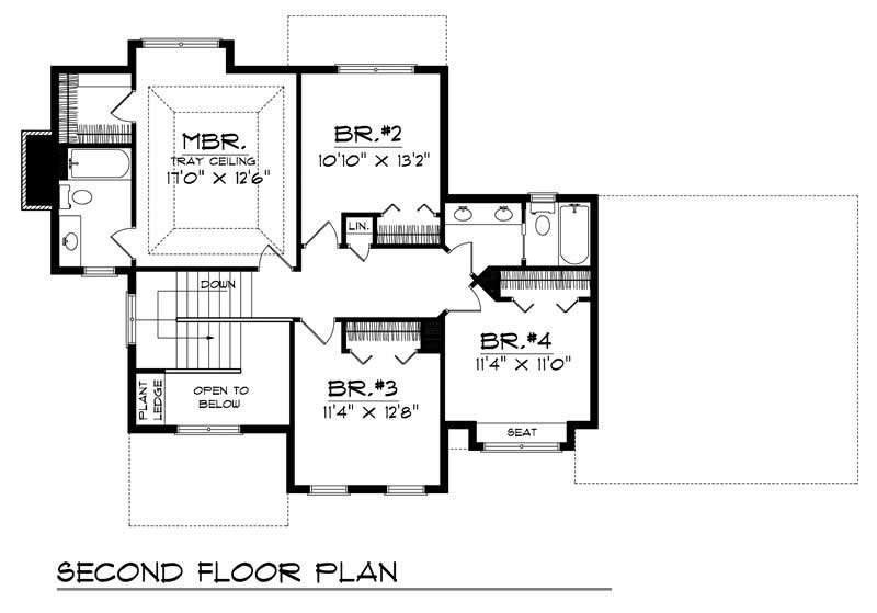 SECOND FLOOR PLAN