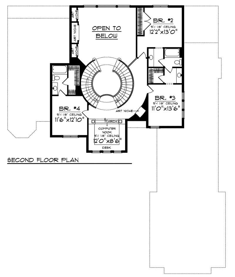 SECOND FLOOR PLAN
