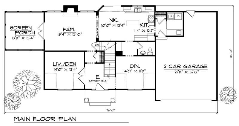MAIN FLOOR PLAN