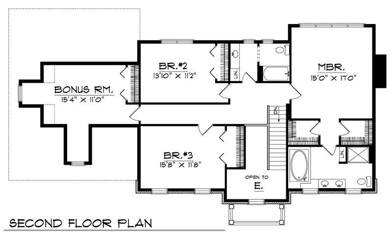SECOND FLOOR PLAN