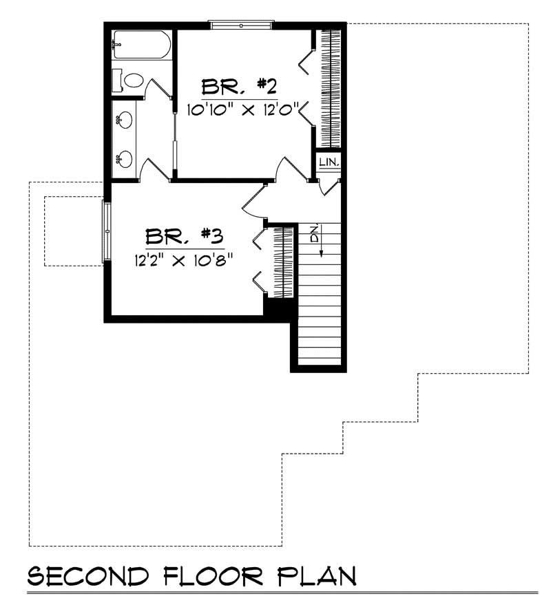 SECOND FLOOR PLAN