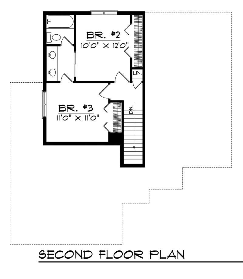 SECOND FLOOR PLAN