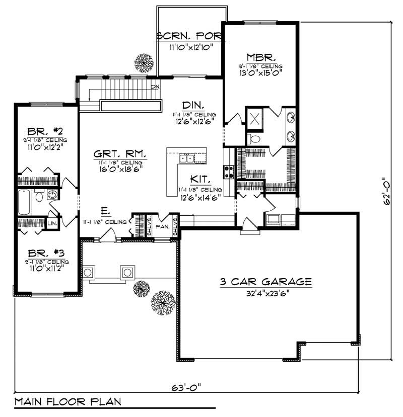 MAIN FLOOR PLAN