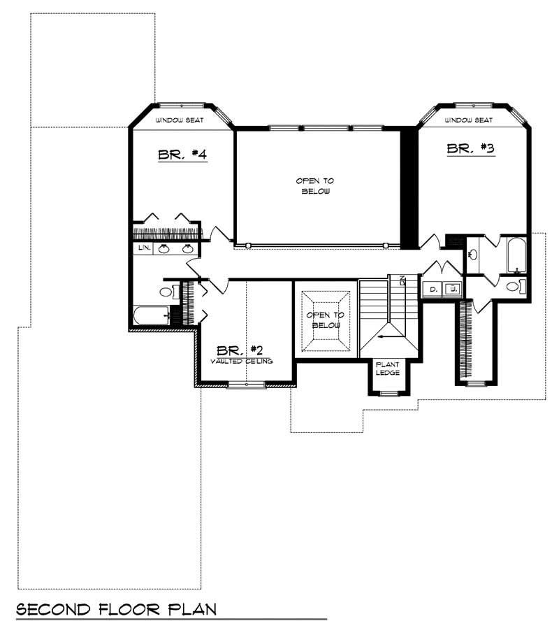 SECOND FLOOR PLAN