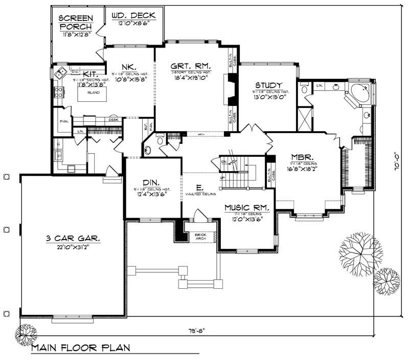 MAIN FLOOR PLAN