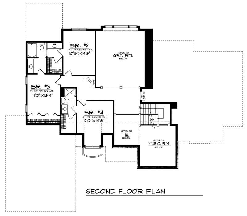 SECOND FLOOR PLAN