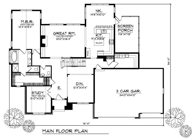 MAIN FLOOR PLAN