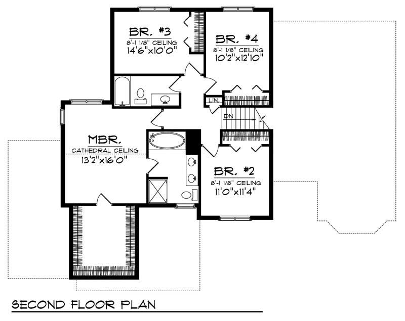 SECOND FLOOR PLAN